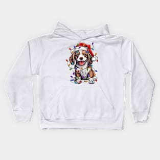 Christmas Puppy Kids Hoodie